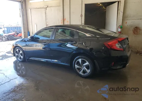 2019 Honda Civic Lx z USA, uszkodzony, nr VIN 2HGFC2F64KH603252